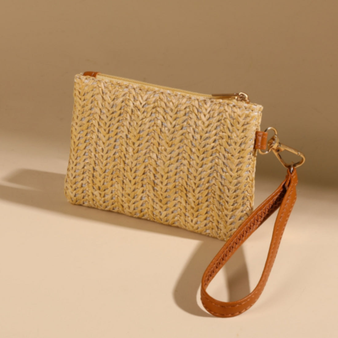 Woven Pattern Mini Coin Purse