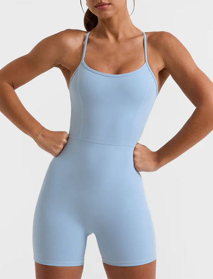 Hollow Back Butt Lift Yoga Jumpsuit