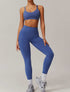 Activewear Set With Cross Back Sports Bra and Leggings | Yoga & Sports