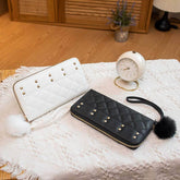 Long PU Leather Clutches Bag