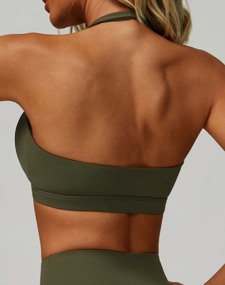 Halter Square Neck Sports Bra