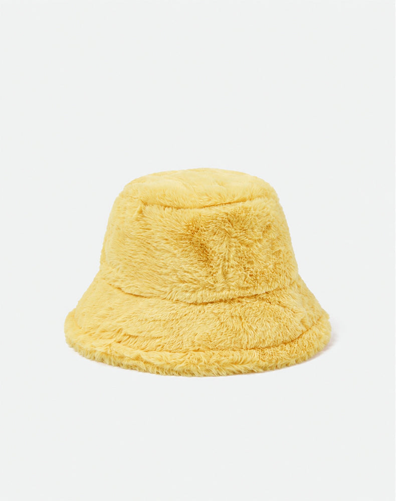 Winter Faux Fur Bucket Hat