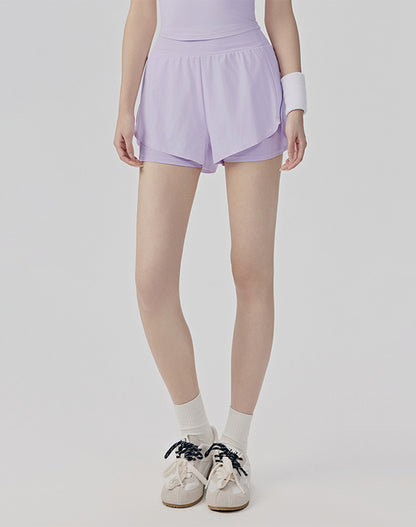 High Waisted Athletic Running Shorts with single Pocket