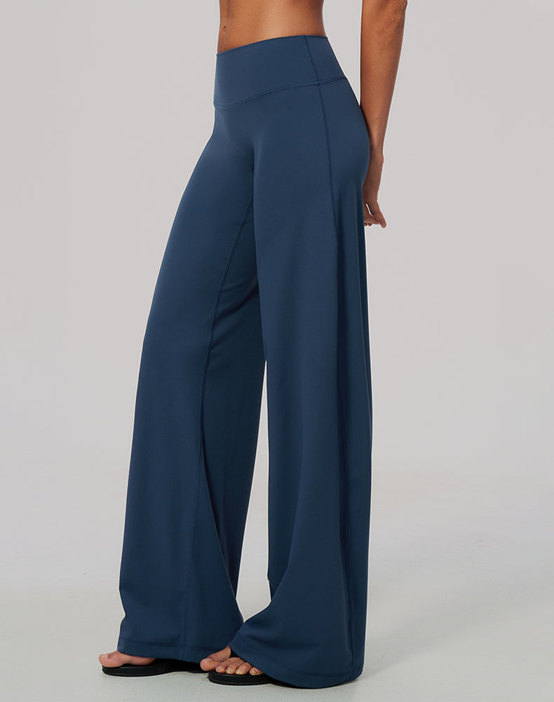 Front Seam Wide Leg Yoga Pants