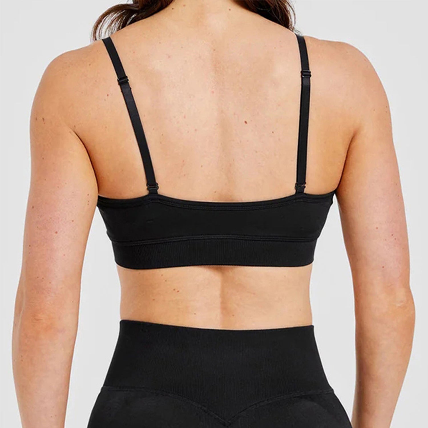 Cross Back Sports Bras Adjustable Strappy Yoga Crop Tops