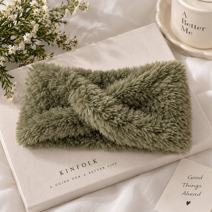 Faux Fur Headband Winter Ear Warmer Accessory