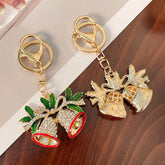 Christmas Bell Keychain Christmas Handbags Accessories