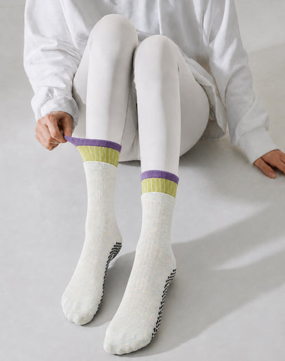 Non Slip Yoga Pilates Socks with Grips