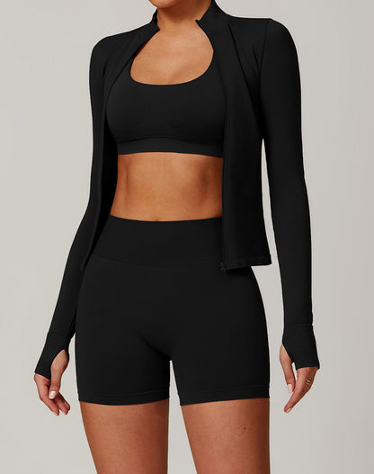 Slim Fit Full Zip Sports Jacket
