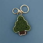 Crochet Christmas Tree Keychain Bag Pendant Christmas Gift