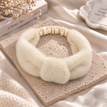 Plush Winter Hairband Yoga Fuzzy Headwrap