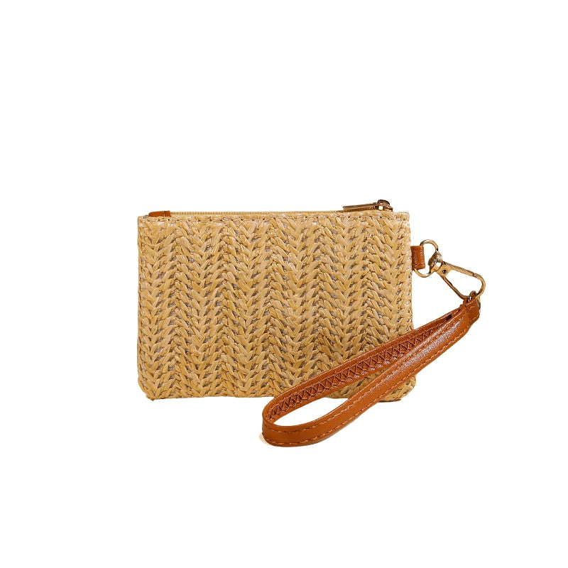 Woven Pattern Mini Coin Purse