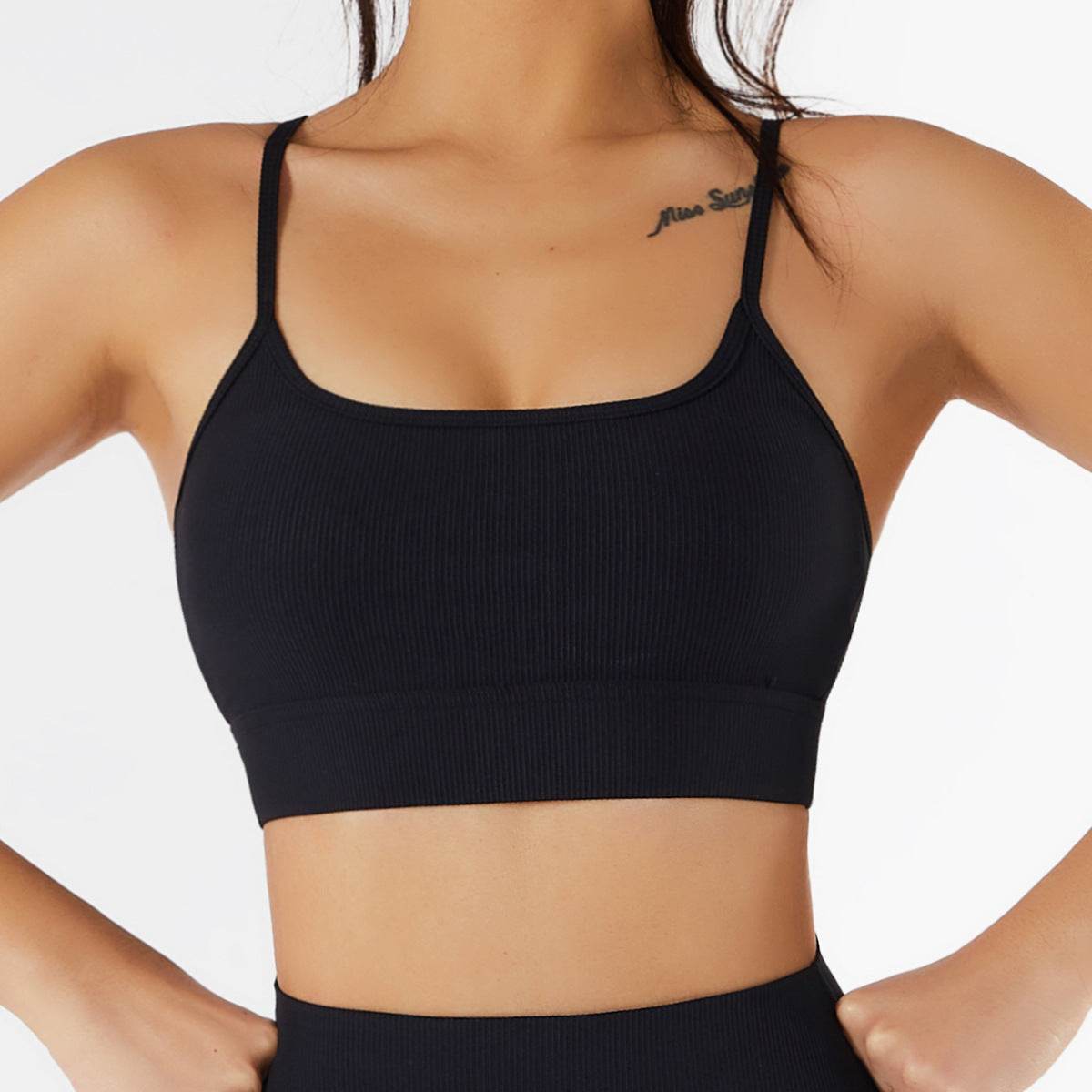 Thin Shoulder Straps Sports Bra | Perfect for Fitness and Workouts