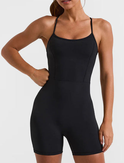 Hollow Back Butt Lift Yoga Jumpsuit