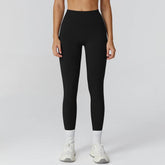 Color Block Athletic Legging High Waist Running Tights