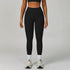 V Back High Waist Biker Legging