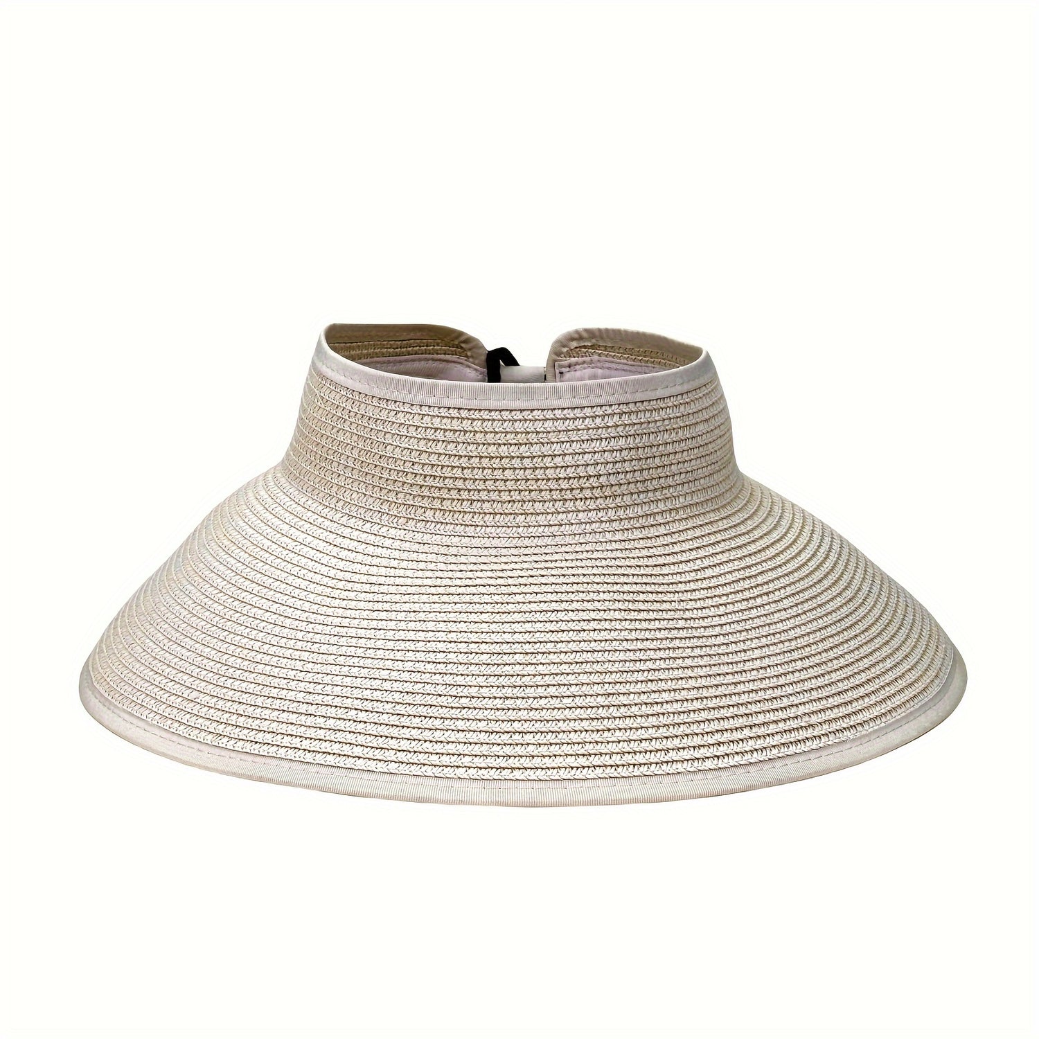 Foldable Wide Brim Sun Hat with Hook and Loop Closure