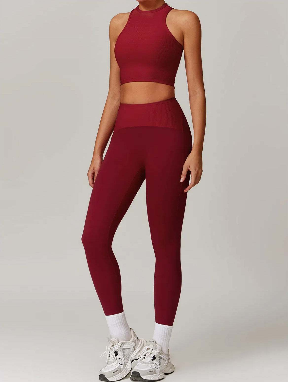 2 Piece Sports Set with Bra and Leggings | Perfect for Gym and Yoga