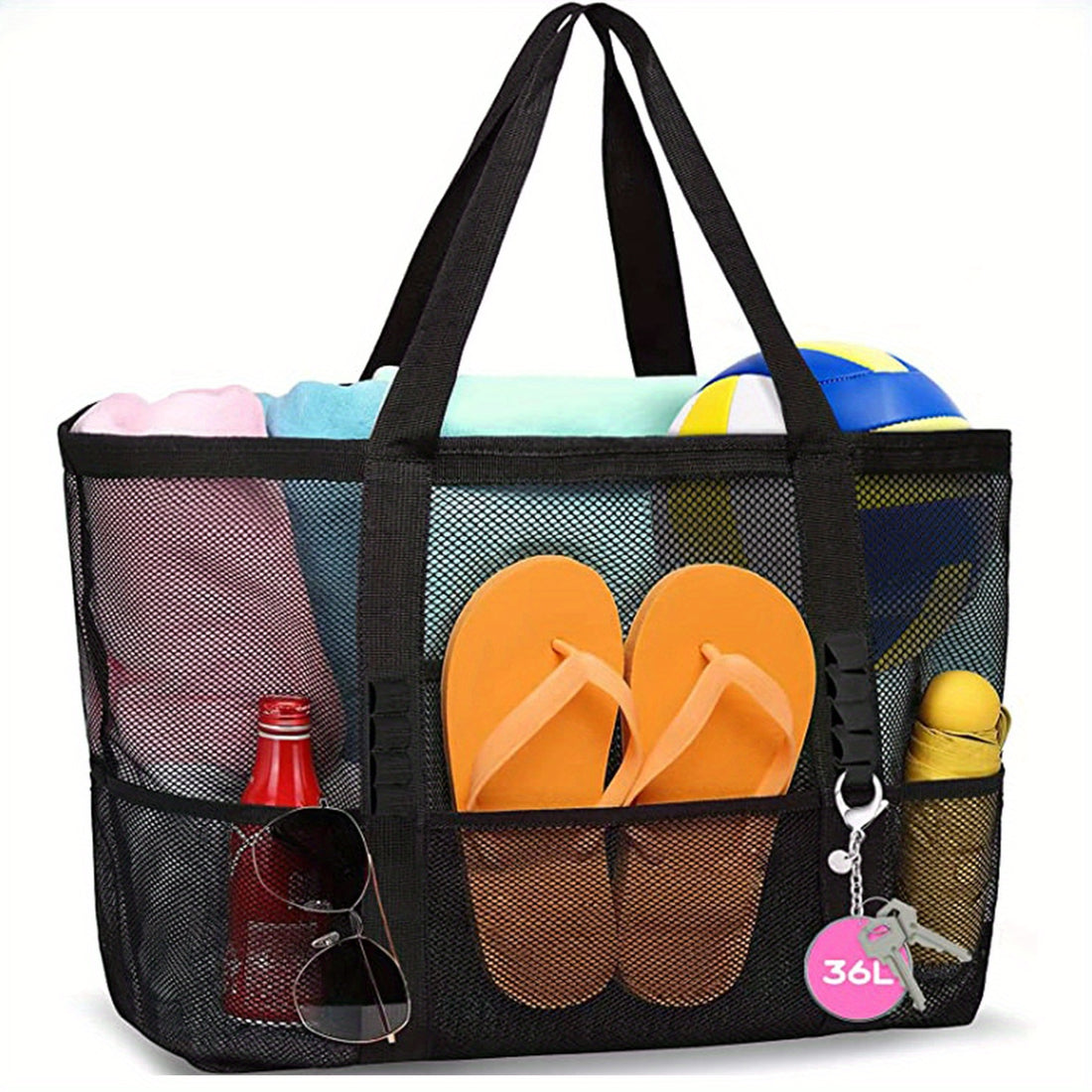 Large Mesh Beach Bag