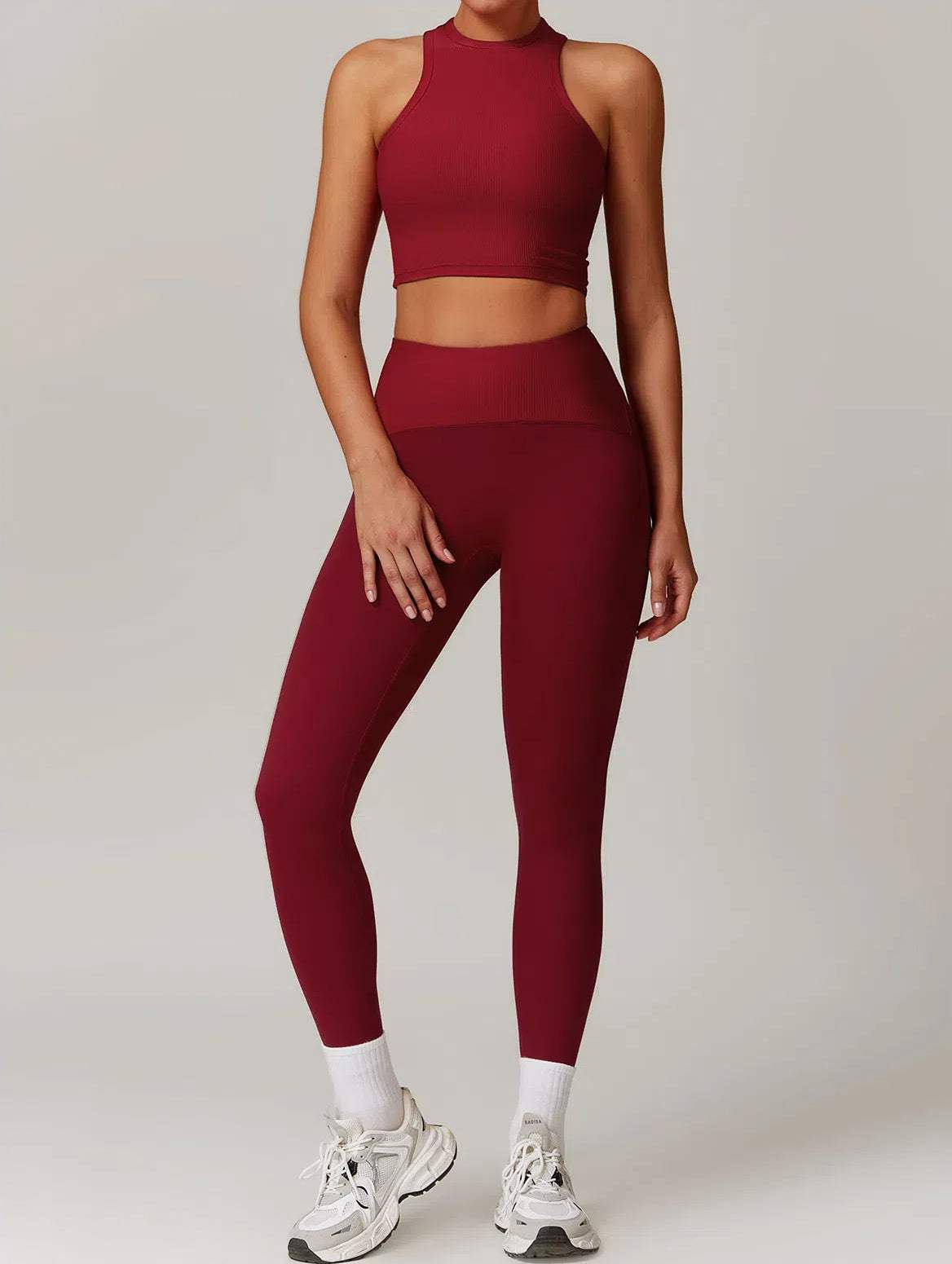 2 Piece Sports Set with Bra and Leggings | Perfect for Gym and Yoga