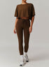 Sports Sets with Short Sleeve T-Shirts and Leggings