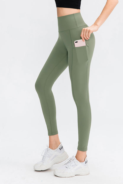 High-Waist Leggings with Pockets