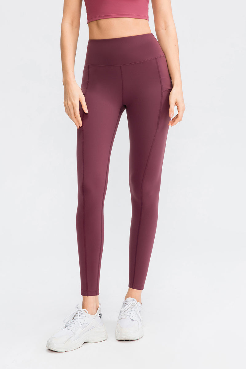 High-Waist Leggings with Pockets