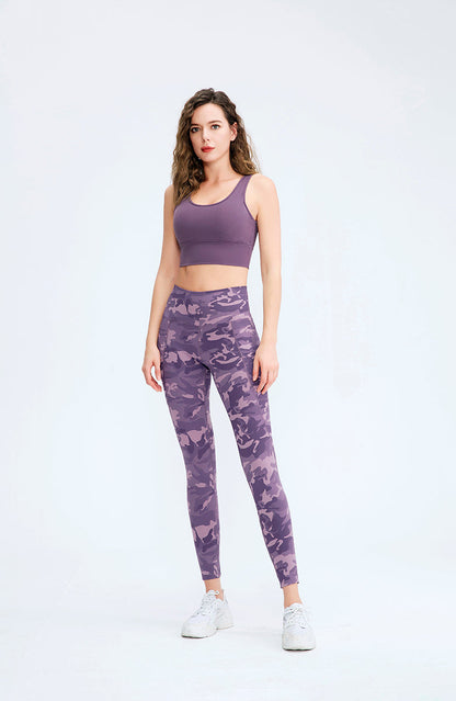 Printed High-Waisted Leggings with Pockets | Trendy &amp; Functional Wear