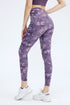 Printed High-Waisted Leggings with Pockets | Trendy & Functional Wear