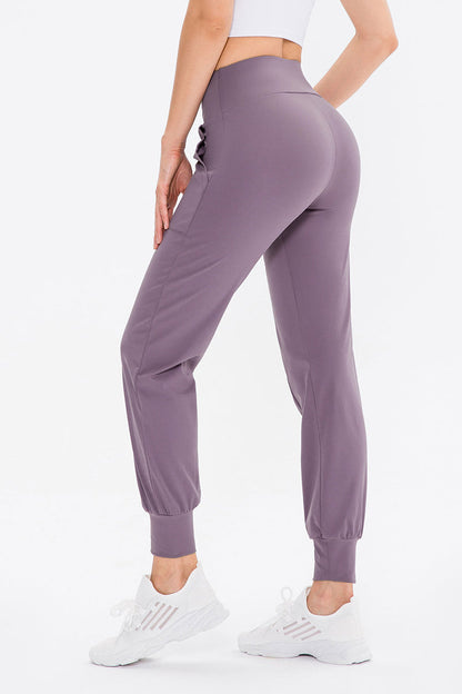 High-Waist Tapered Jogger