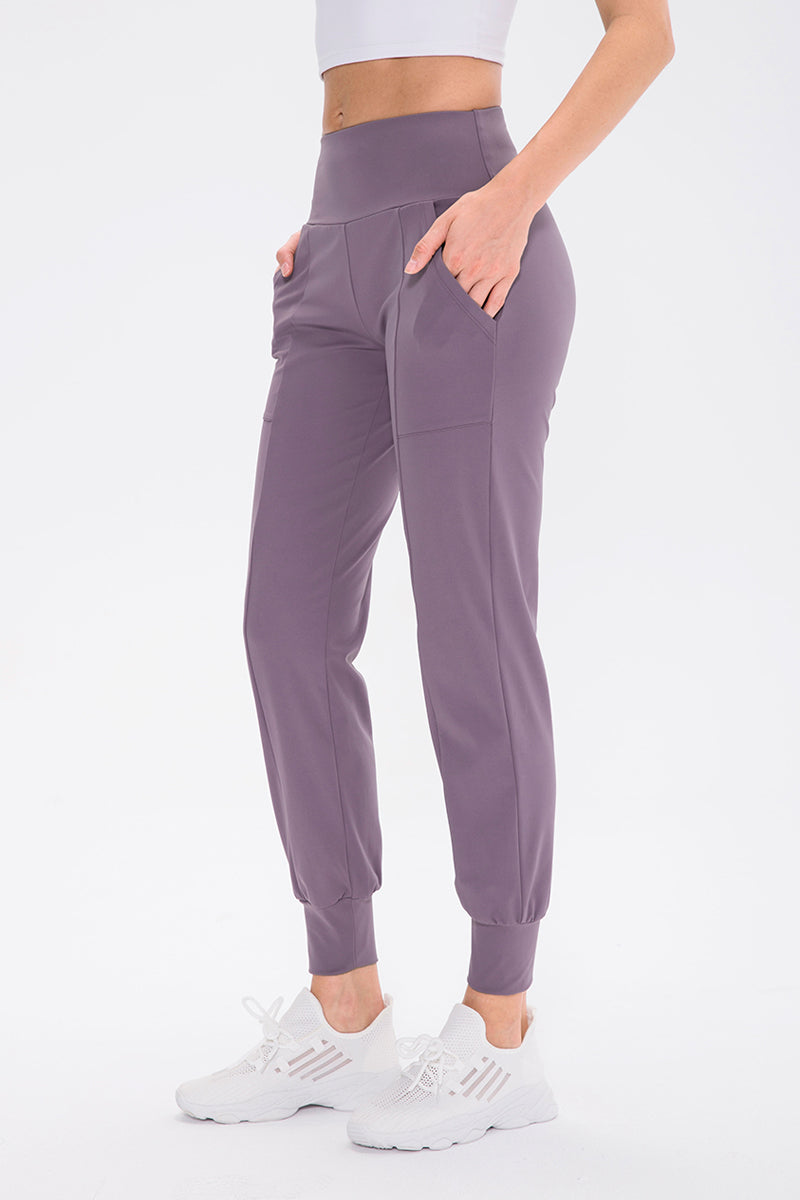 High-Waist Tapered Jogger