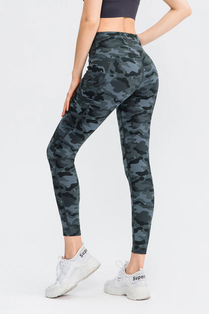 Printed High-Waisted Leggings with Pockets | Trendy &amp; Functional Wear