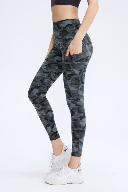 Printed High-Waisted Leggings with Pockets | Trendy &amp; Functional Wear