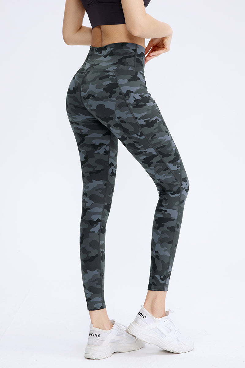 Printed High-Waisted Leggings with Pockets | Trendy &amp; Functional Wear