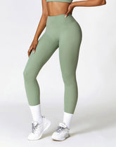 No Front Seam High Waist Sports Leggings