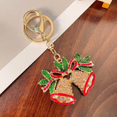 Christmas Bell Keychain Christmas Handbags Accessories