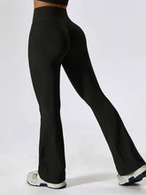 No Front Seam High Waisted Flare Bootcut Yoga Pants