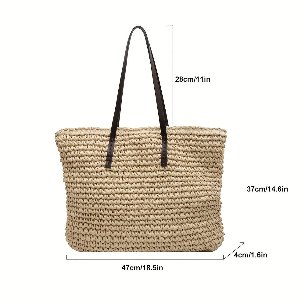 Stylish Large-Capacity Tote Bag