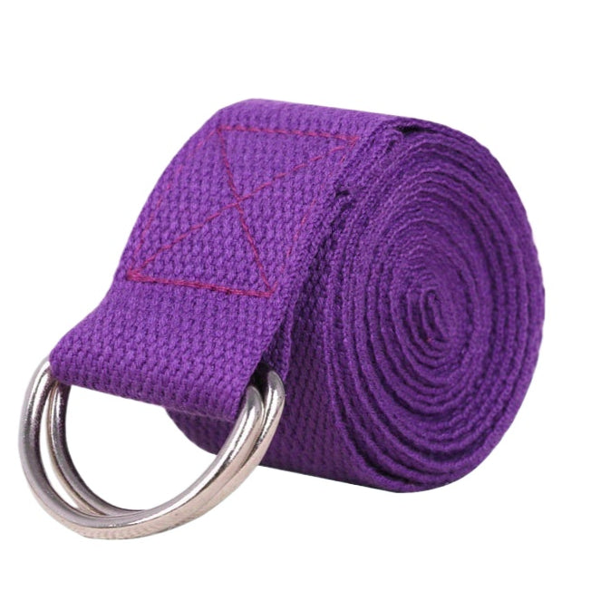 Polyester Solid Color Yoga Strap