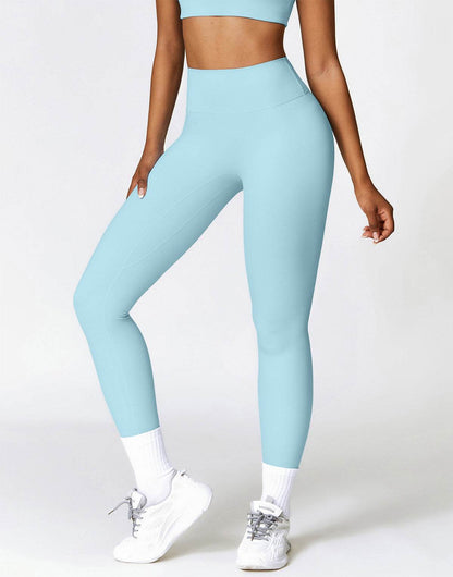 No Front Seam High Waist Sports Leggings