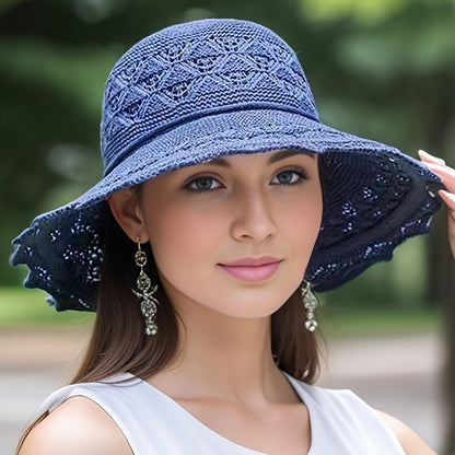 Large Brimmed Beach Hat