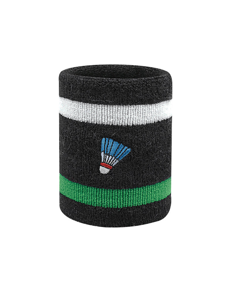 Badminton Embroidery Sports Wristband Set