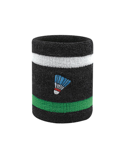 Badminton Embroidery Sports Wristband Set