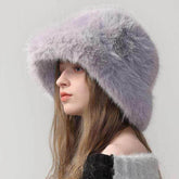 Faux Fur Bucket Hat