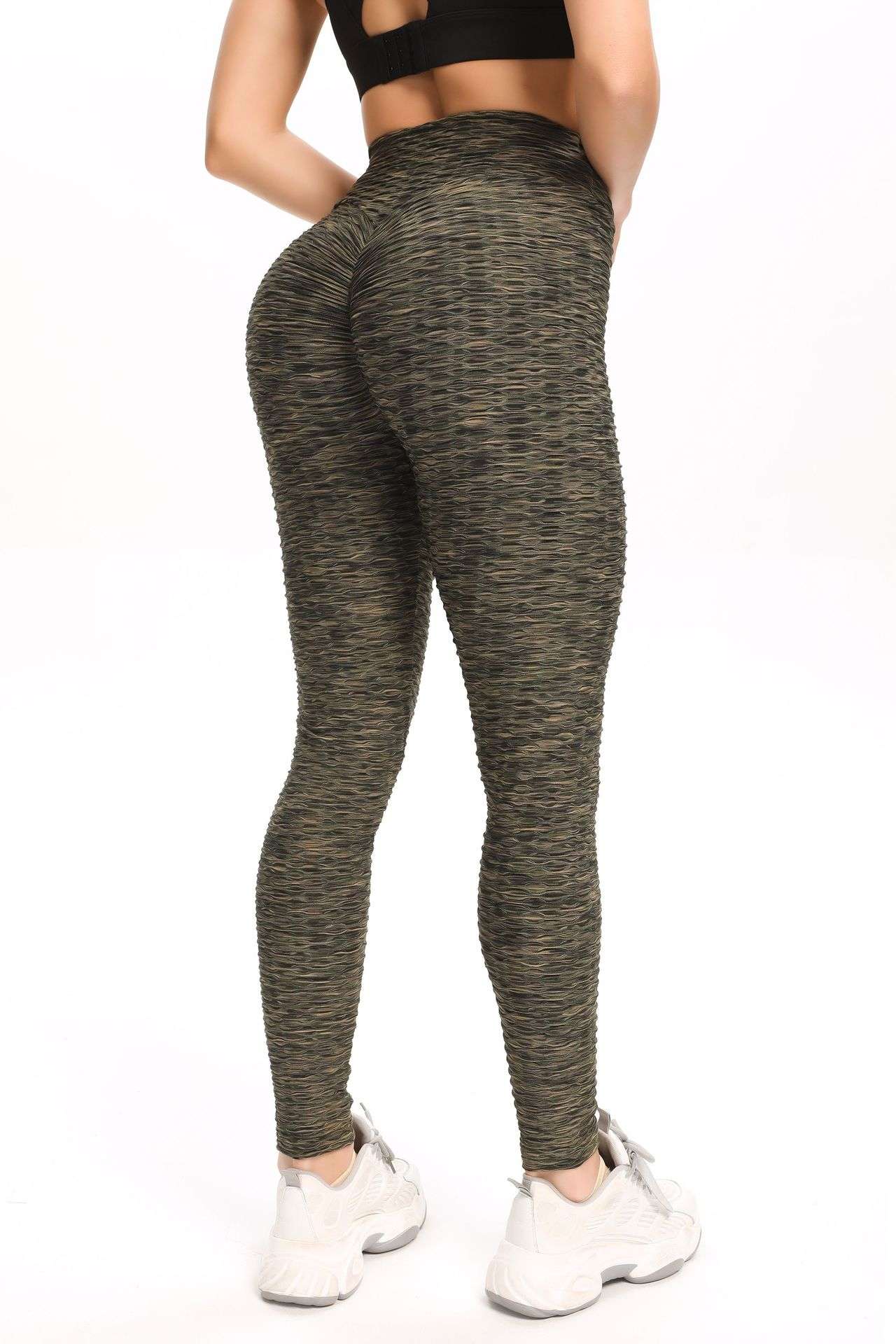 High Waisted Ruched Butt Lifting Leggings for Perfect Curves