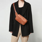 PU Sling Bag Crossbody Bags Sports Waist Bag