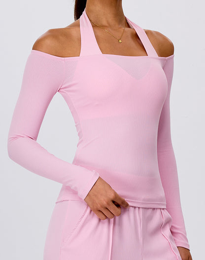 Off The Shoulder Long Sleeve Shirts