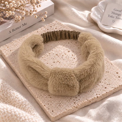 Plush Winter Hairband Yoga Fuzzy Headwrap