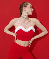 Christmas Fashion Sports Bra