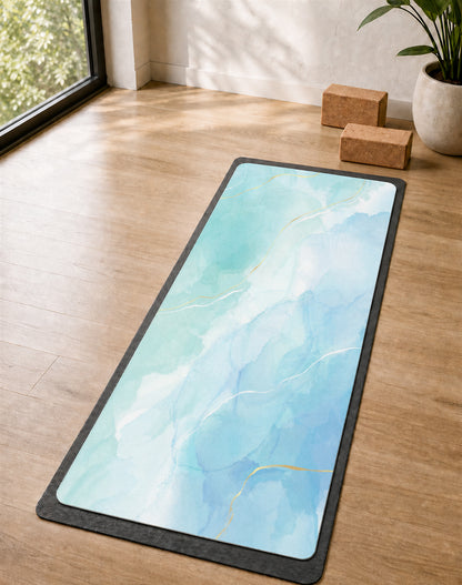 Yoga Blanket Non Slip Pilates Mat Towel